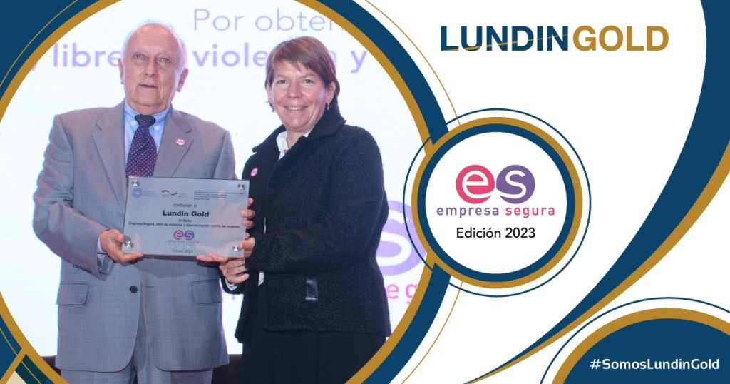 Lundin Gold recibió el reconocimiento Special Achievement Award in GIS - Minería Sostenible desde los SIG (Sistemas de Información Geográfica, GIS por sus siglas en inglés), por la implementación de su Estrategia Geoespacial y Ambiental. Esta distinción se realizó en el marco de la Conferencia Global de Usuarios Esri 2023