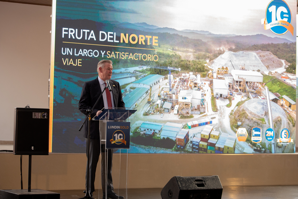 LUNDIN GOLD CELEBRA SUS PRIMEROS 10 AÑOS CON HISTORIAS DE ÉXITO Y PLANES DE CRECIMIENTO EN ECUADOR