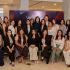 Miembros del directorio de Women in Mining Ecuador, junto con las 20 jóvenes beneficiarias de la Beca “Soy Minera”.